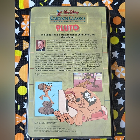 Pluto VHS - Picture 2 of 3